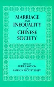 Tapa de Marriage and inequality in Chinese society