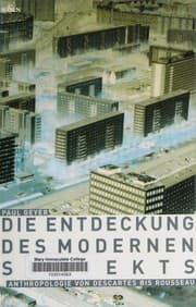 Tapa de Die Entdeckung des modernen Subjekts