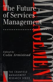 Tapa de Future of Services Management (Cranfield Management Research)