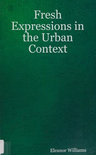 Tapa de Fresh expressions in the urban context