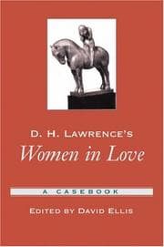 Tapa de D.H. Lawrence's Women in Love