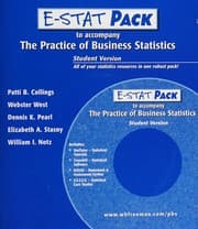 Tapa de E-STAT Pack (Student) for The Practice of Business Statistics