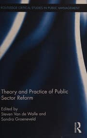 Tapa de Theory and Practice of Public Sector Reform
