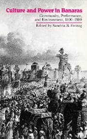 Tapa de Culture and Power in Banaras