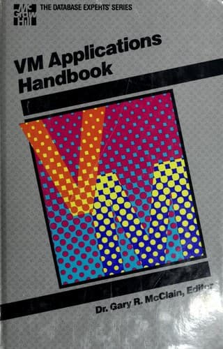 Tapa de VM applications handbook