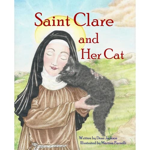 Tapa de Saint Clare and Her Cat