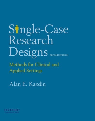 Tapa de Single-case research designs