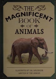 Tapa de The magnificent book of animals
