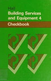 Tapa de Building Services and Equipment (Checkbooks)
