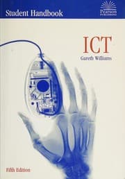 Tapa de Student handbook for information and communication technology