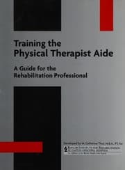 Tapa de Training the physical therapist aide