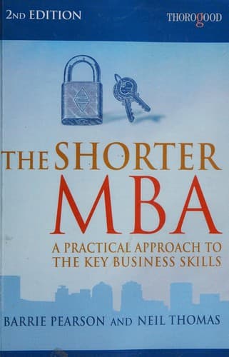 Tapa de Shorter MBA