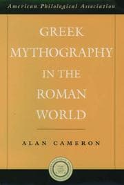 Tapa de Greek mythography in the Roman world