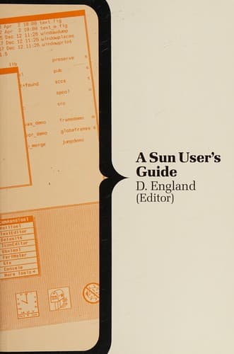 Tapa de A Sun User's Guide