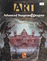 Tapa de The Art of the Advanced Dungeons & Dragons Fantasy Game