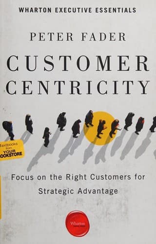 Tapa de Customer Centricity