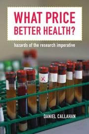 Tapa de What Price Better Health?
