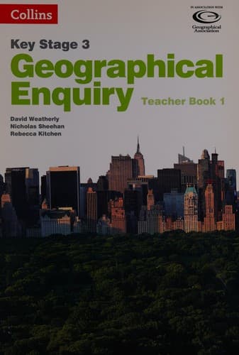 Tapa de Geographical Enquiry