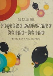 Tapa de La isla del pequeño monstruo negro-negro