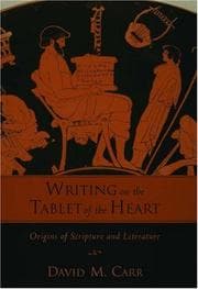 Tapa de Writing on the Tablet of the Heart
