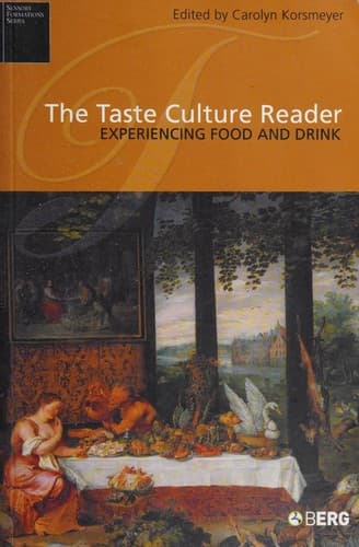 Tapa de The taste culture reader
