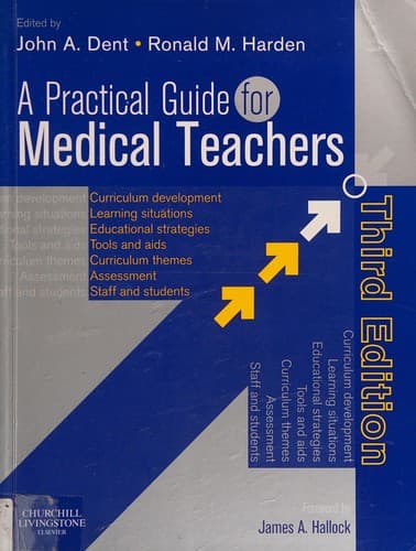 Tapa de A practical guide for medical teachers