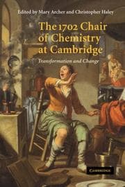 Tapa de 1702 Chair of Chemistry at Cambridge