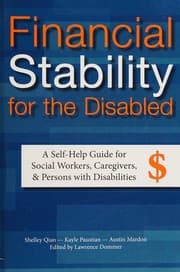 Tapa de Financial stability for the disabled