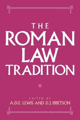 Tapa de Roman Law Tradition