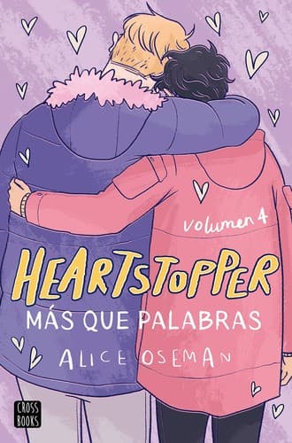 Tapa de Heartstopper 4. Más que palabras