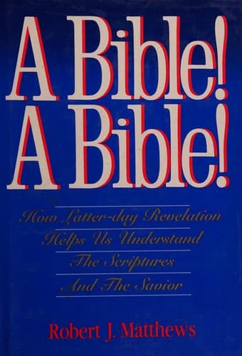Tapa de A Bible! A Bible!