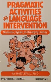 Tapa de Pragmatic activities for language intervention (PALI)
