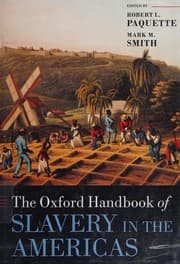 Tapa de Oxford Handbook of Slavery in the Americas
