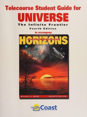Tapa de Telecourse Student Guide for Universe