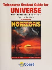 Tapa de Telecourse Student Guide for Universe