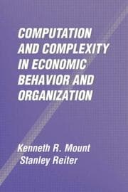 Tapa de Computation and Complexity in Economic Behavior and Organization