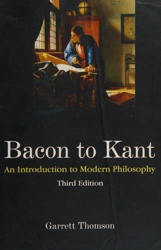 Tapa de Bacon to Kant