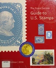 Tapa de The Postal Service guide to U.S. stamps 2016
