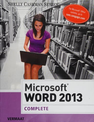Tapa de Microsoft® Word 2013, Complete