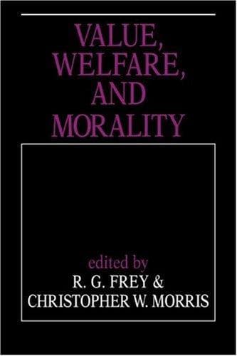 Tapa de Value, welfare, and morality