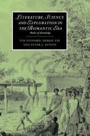 Tapa de Literature, Science and Exploration in the Romantic Era