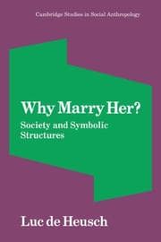 Tapa de Why marry her?