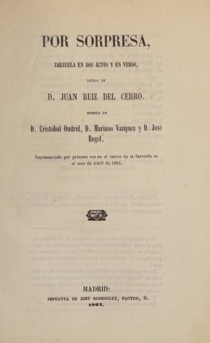 Tapa de Por sorpresa