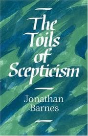Tapa de The toils of scepticism