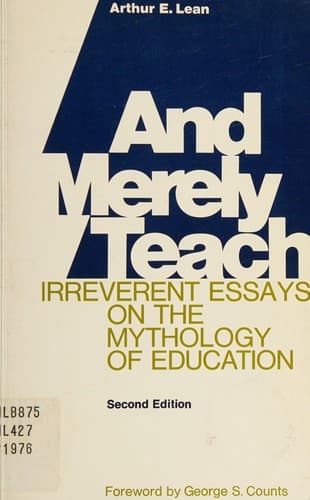 Tapa de And merely teach