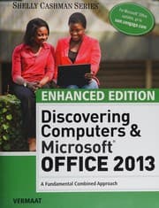 Tapa de Enhanced Discovering Computers and Microsoft Office 2013