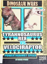 Tapa de Tyrannosaurus rex vs. Velociraptor