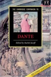 Tapa de The Cambridge Companion to Dante