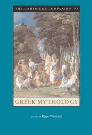 Tapa de The Cambridge Companion to Greek Mythology