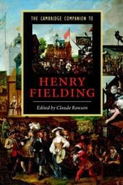 Tapa de The Cambridge Companion to Henry Fielding